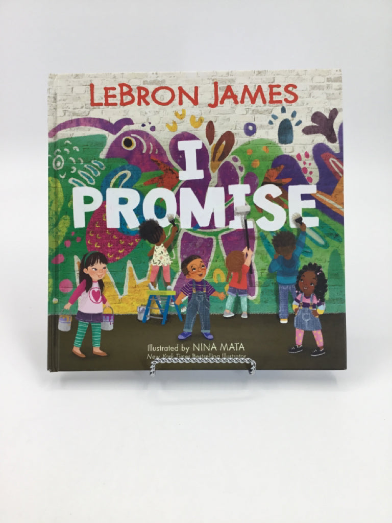 Lebron James I Promise Hard Back Book