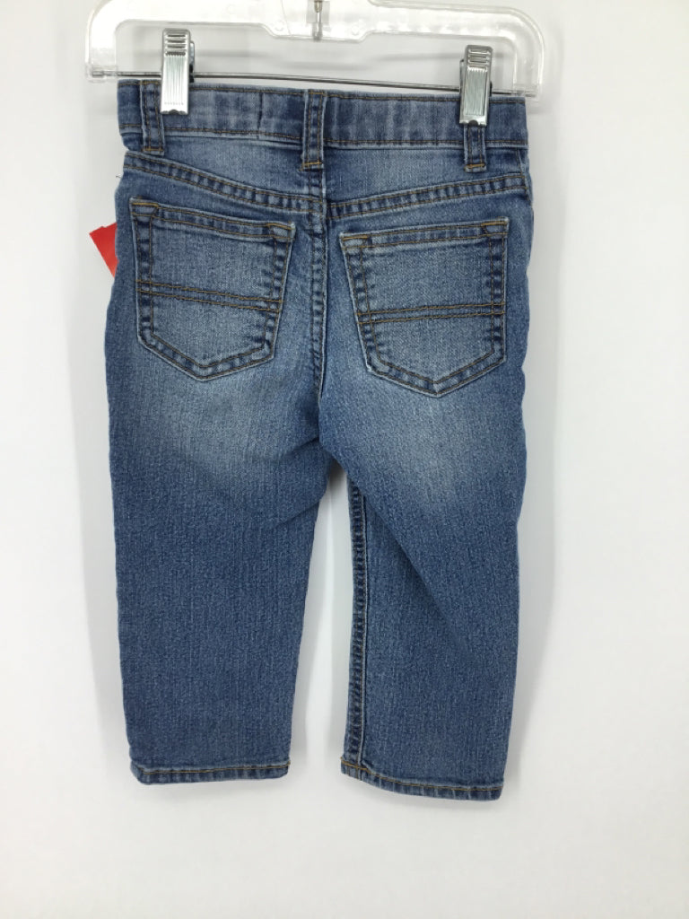 OshKosh B'gosh Child Size 18 Months Blue Solid Jeans - boys
