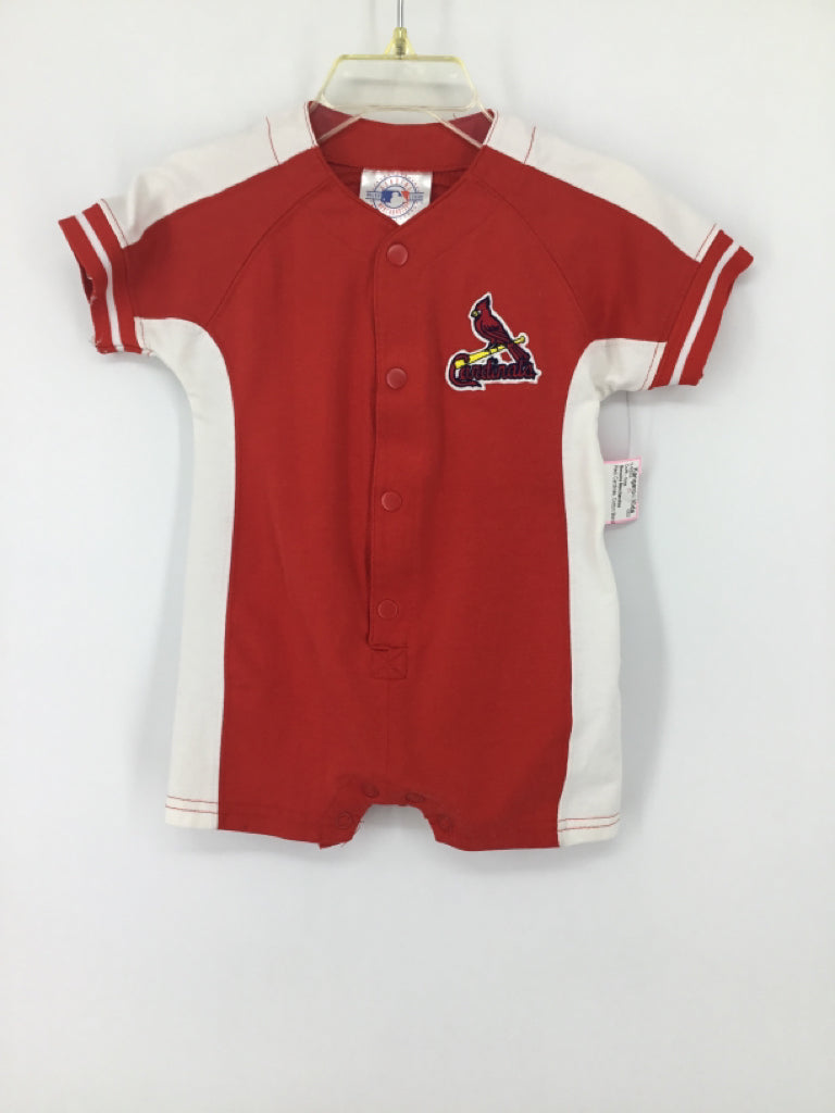 Genuine Merchandise Child Size 6-9 Months Red Cardinals Outfit - boys