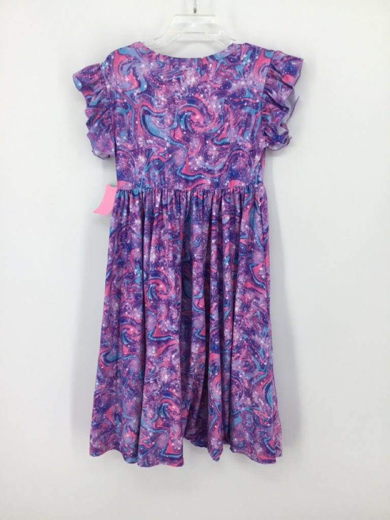 The Sister Shop Child Size 7 Purple Dress - girls