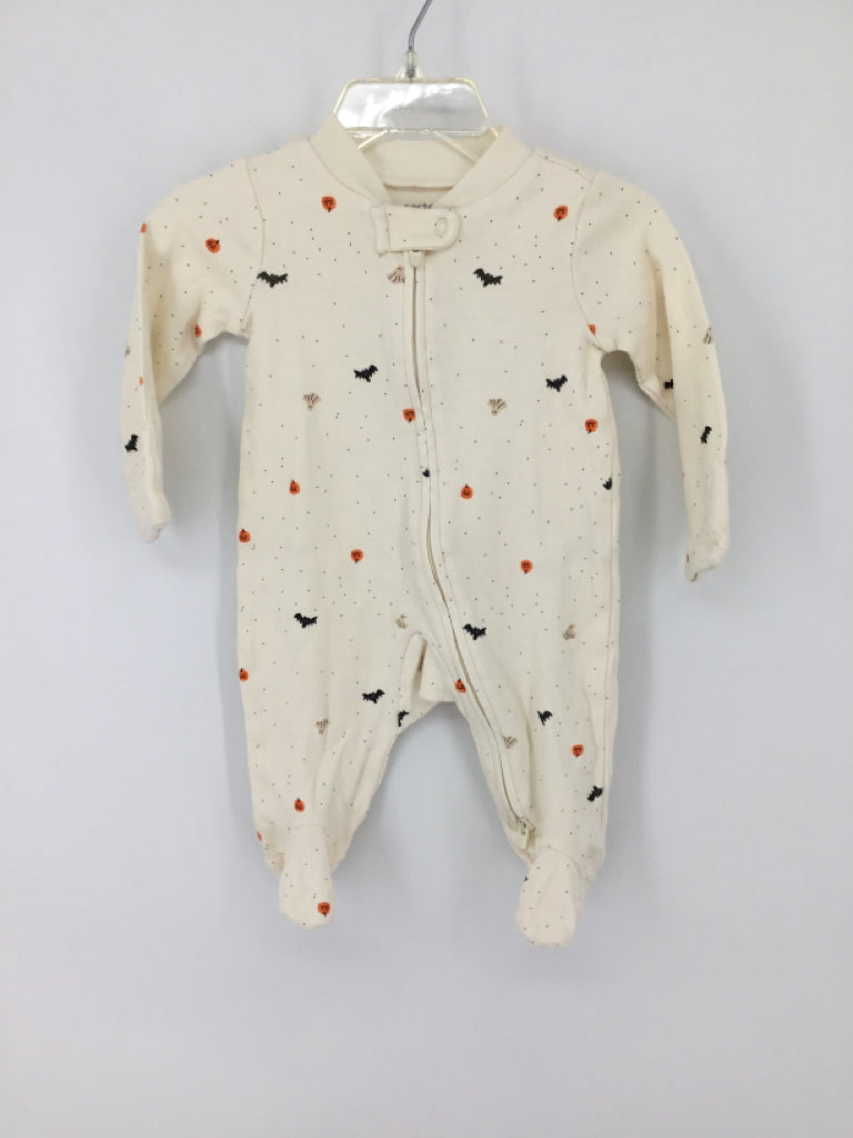 Carter's Child Size 3 Months Cream Halloween Sleeper