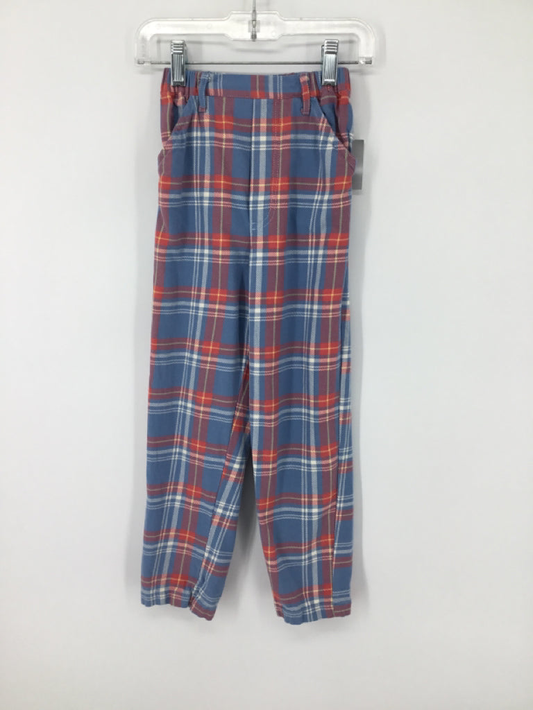 b Bella Bliss Child Size 7 Blue Plaid Pants - boys