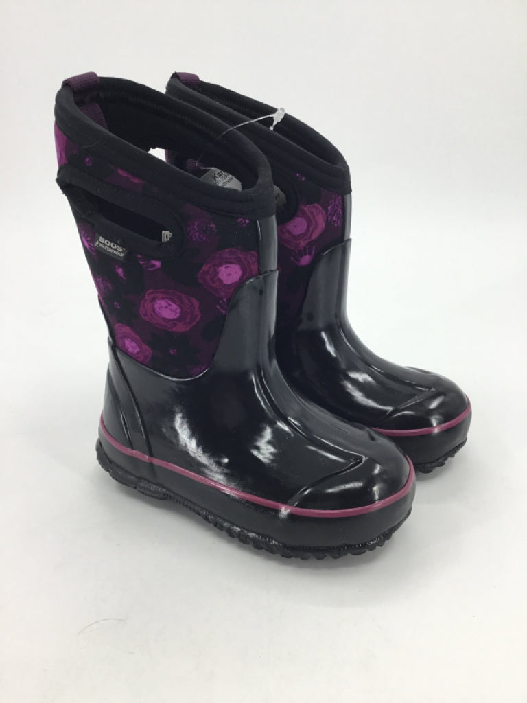 Bogs Child Size 9 Toddler Purple Rain/Snow Boots