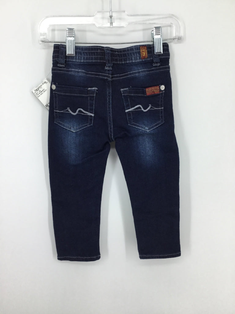 7 for all Mankind Child Size 18 Months Blue Jeans - girls