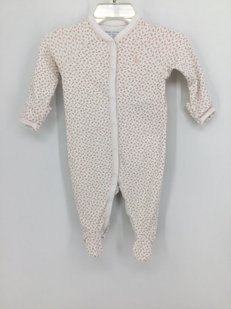Ralph Lauren Child Size 3 Pink Sleepers