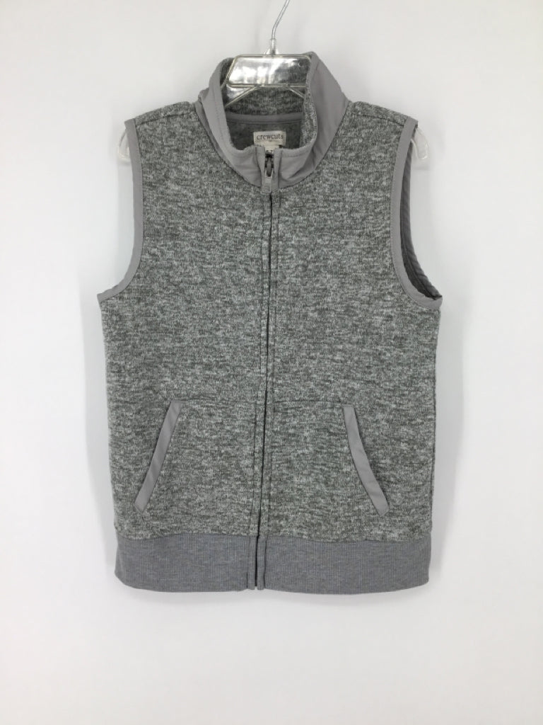 Crewcuts Child Size 6 Gray Marbled Vest - boys