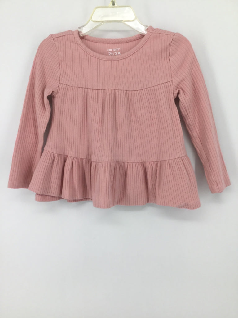 Carter's Child Size 2 Pink Shirt - girls