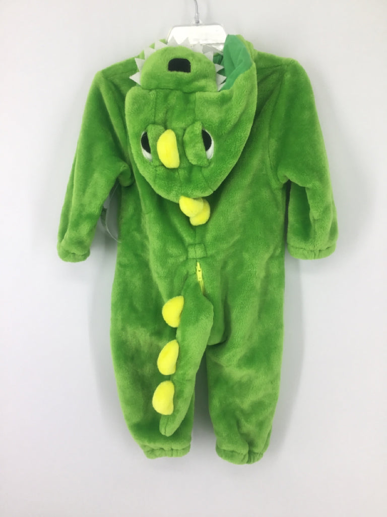 brandless Child Size 0-6 Months Green Dinosaur Halloween Costume