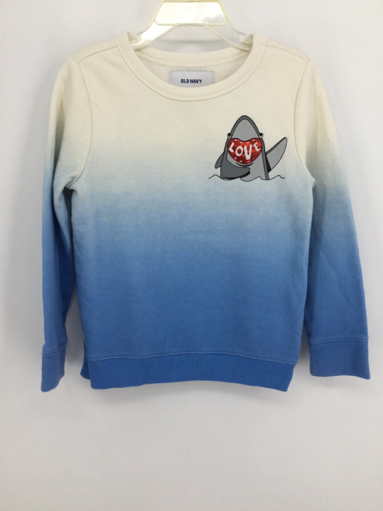 Old Navy Child Size 5 Blue Sweatshirt - girls