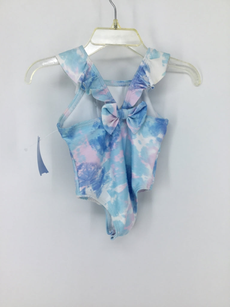 Snapper Rock Child Size 3-6 Months Blue Swimwear - girls