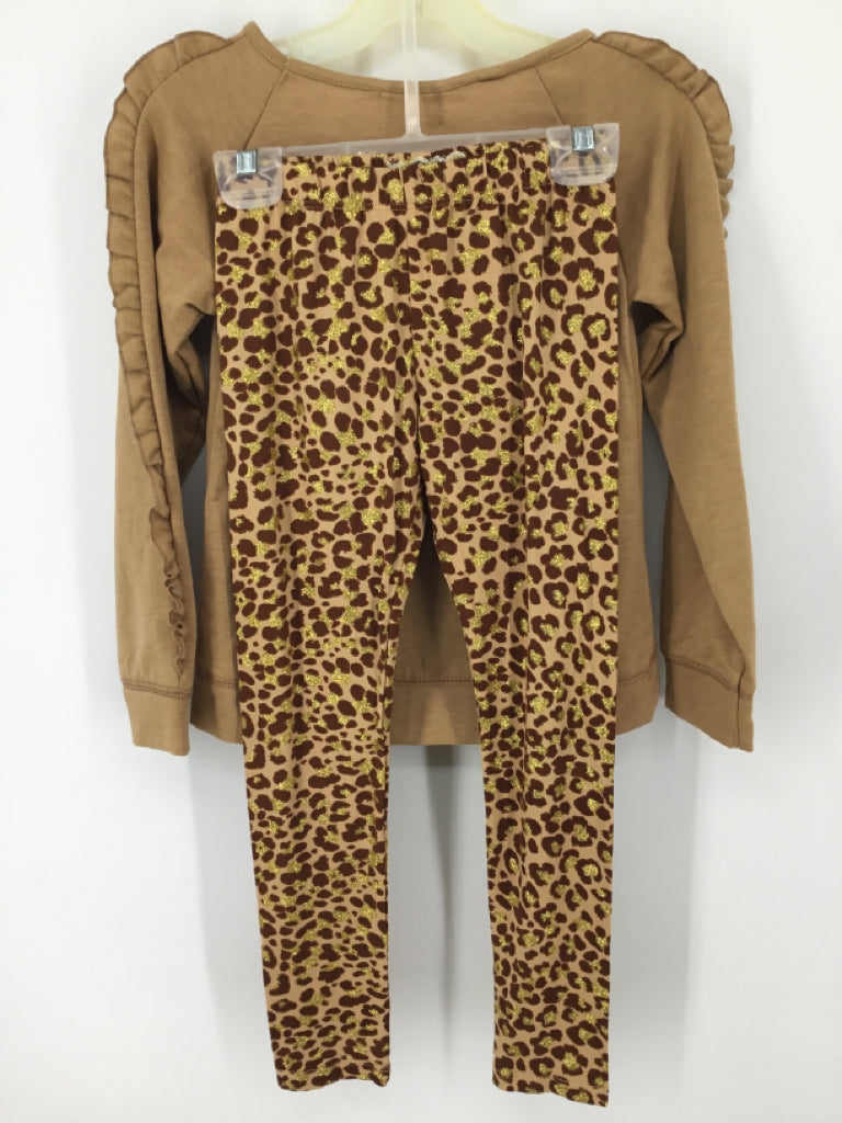 btween Child Size 7 Brown Outfit - girls