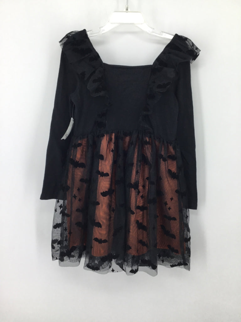 Cat & Jack Child Size 5 Black Halloween Dress