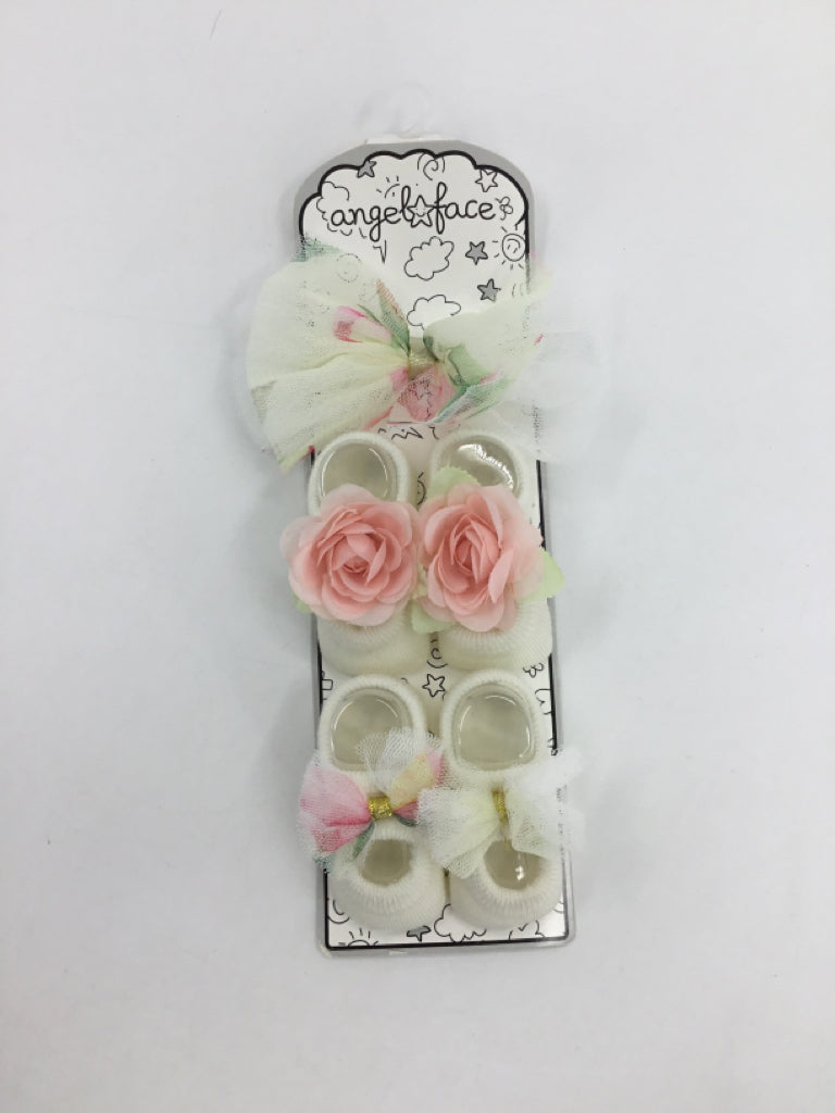 Angel Face Socks and Headband