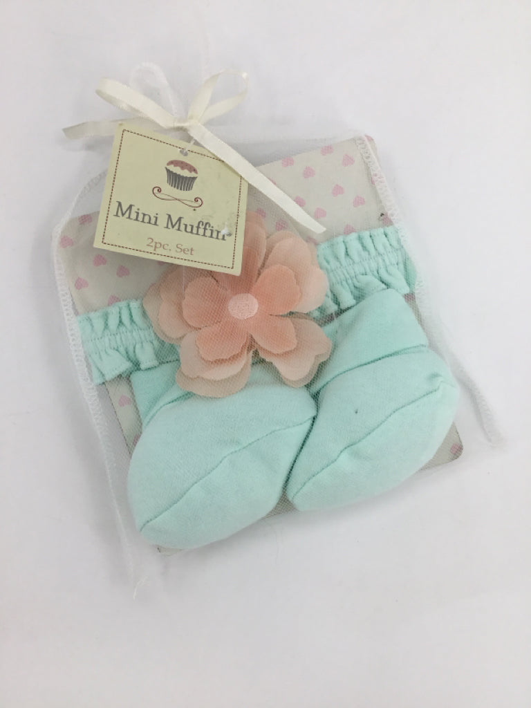 Mini Muffin Headband and Booties Set