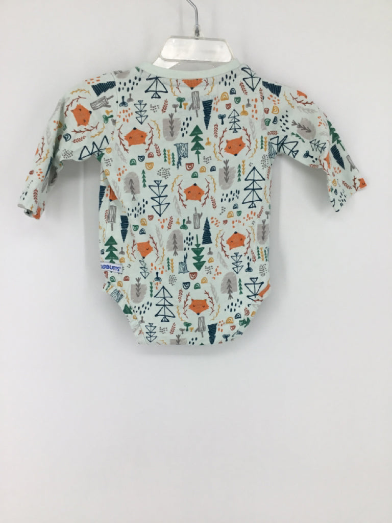 Rugged Butts Child Size 3-6 Months Multi-Color Onesie