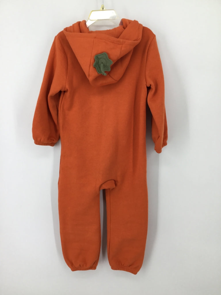 Old Navy Child Size 3 Orange Halloween Outfit