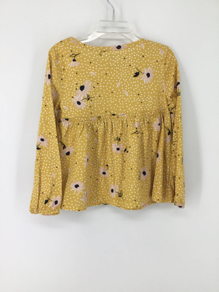 Carter's Child Size 5 Yellow Shirt - girls