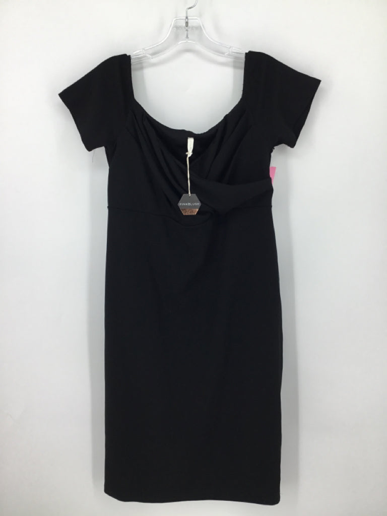 Pink Blush Size XL Poly Blend Dress - Maternity