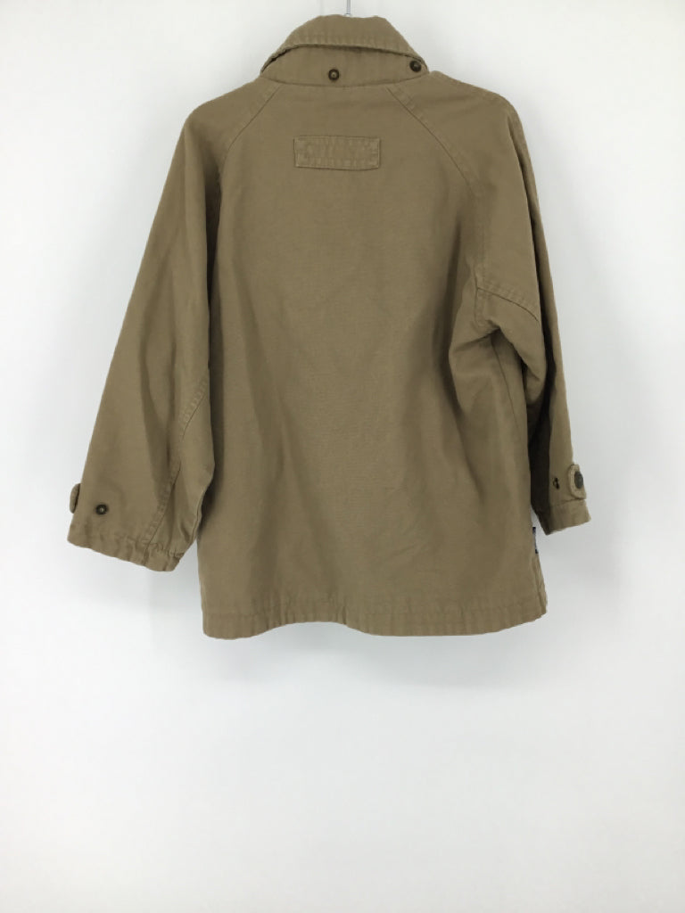 Oshare Child Size 5 Tan Solid Jacket - boys