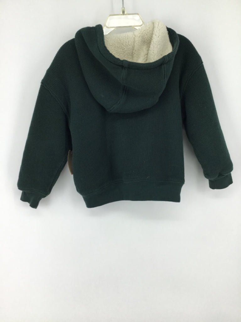 Baby Gap Child Size 4 Green Solid Hoodie - boys
