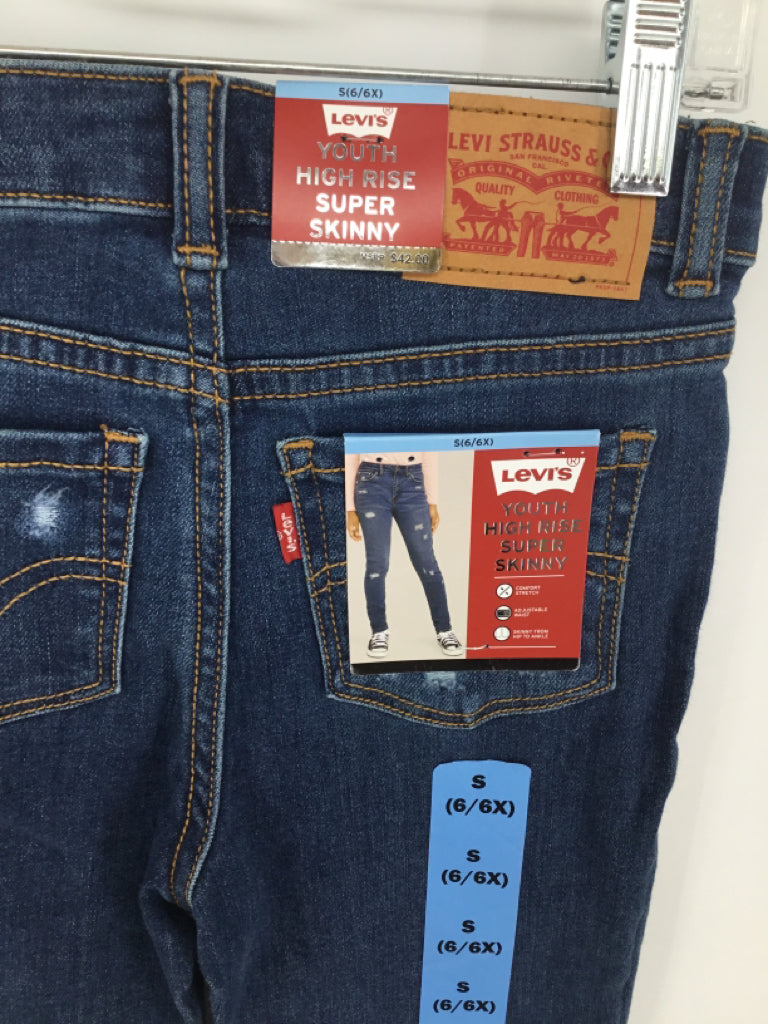 Levi's Child Size 6 Blue Jeans - girls