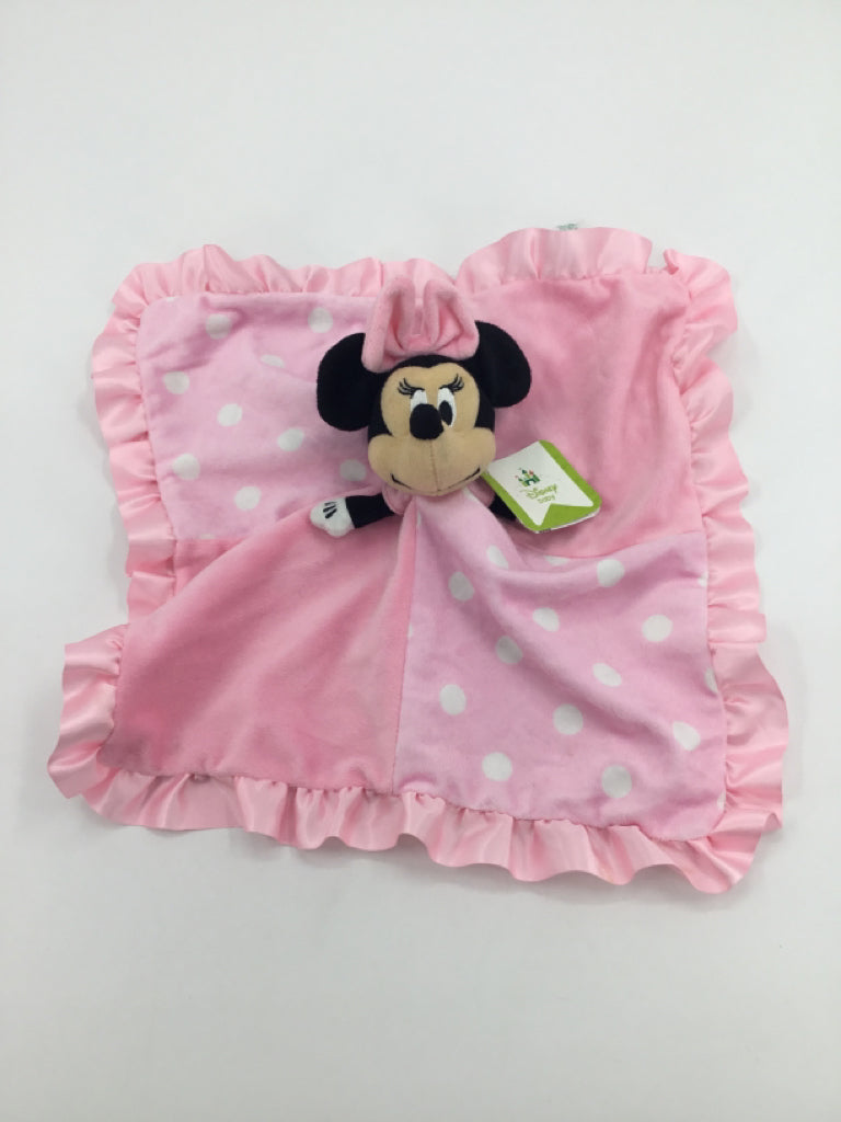 Minnie Mouse Pink Polka Dot Security Blanket