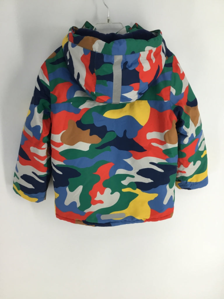 Boden Child Size 6 Multi-Color Camoflage Outerwear - boys