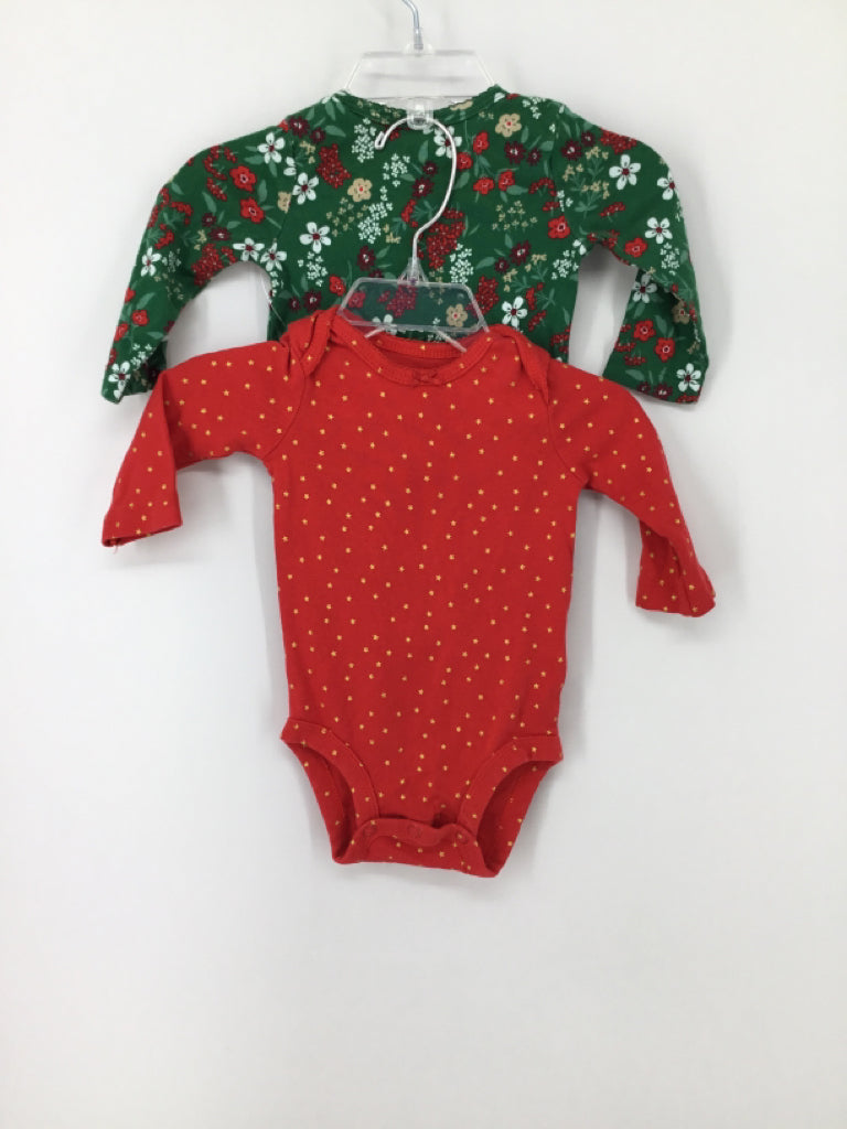 Carter's Child Size 3 Months Green Onesie
