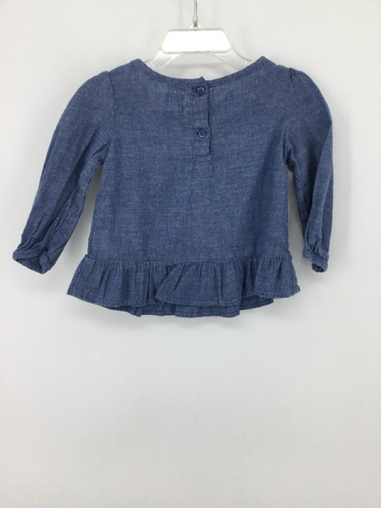 Baby Gap Child Size 18-24 Months Blue Shirt - girls