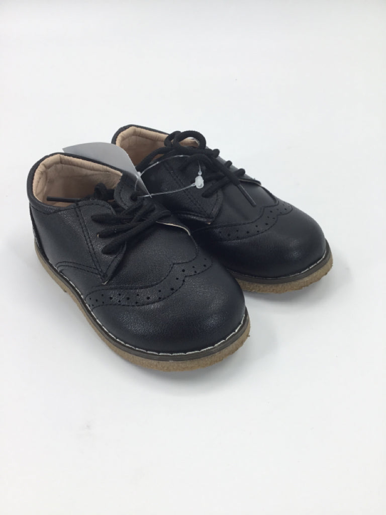 MG Baby Child Size 8.5 Toddler Black Dress Shoes