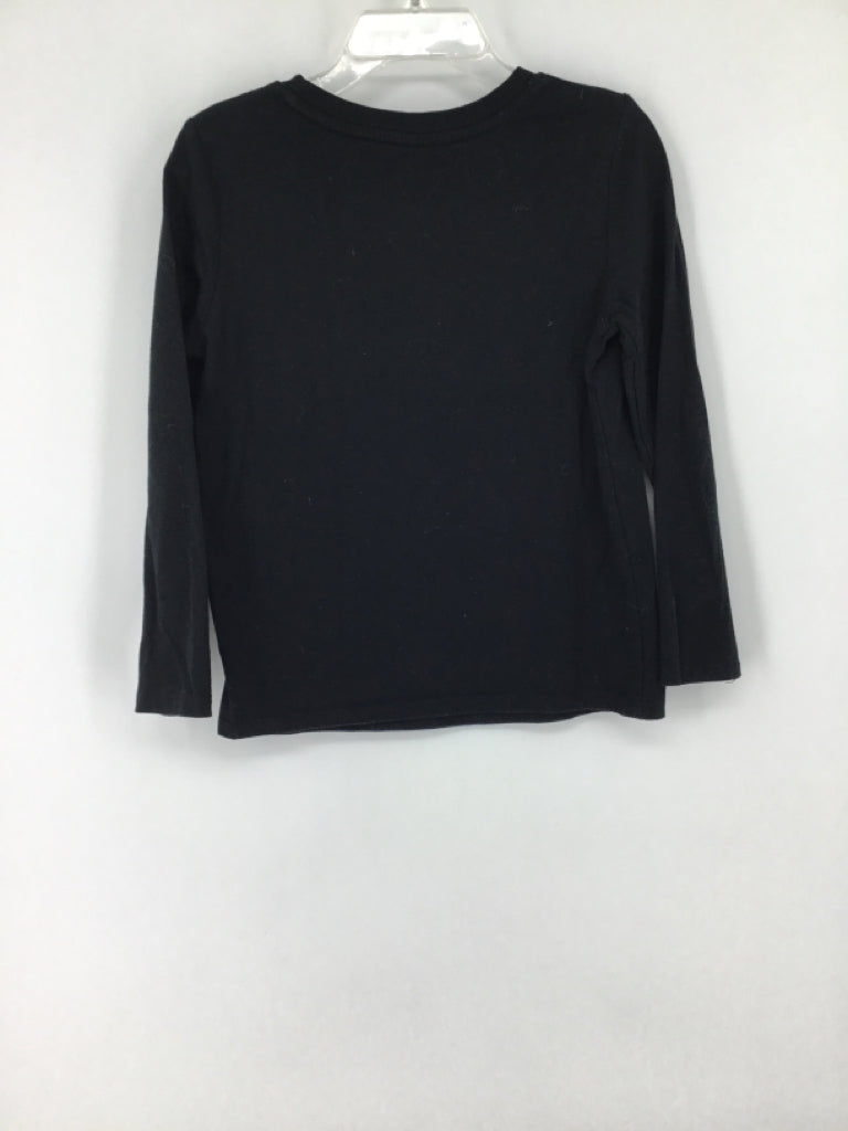 Cat & Jack Child Size 5 Black Solid T-shirt - boys