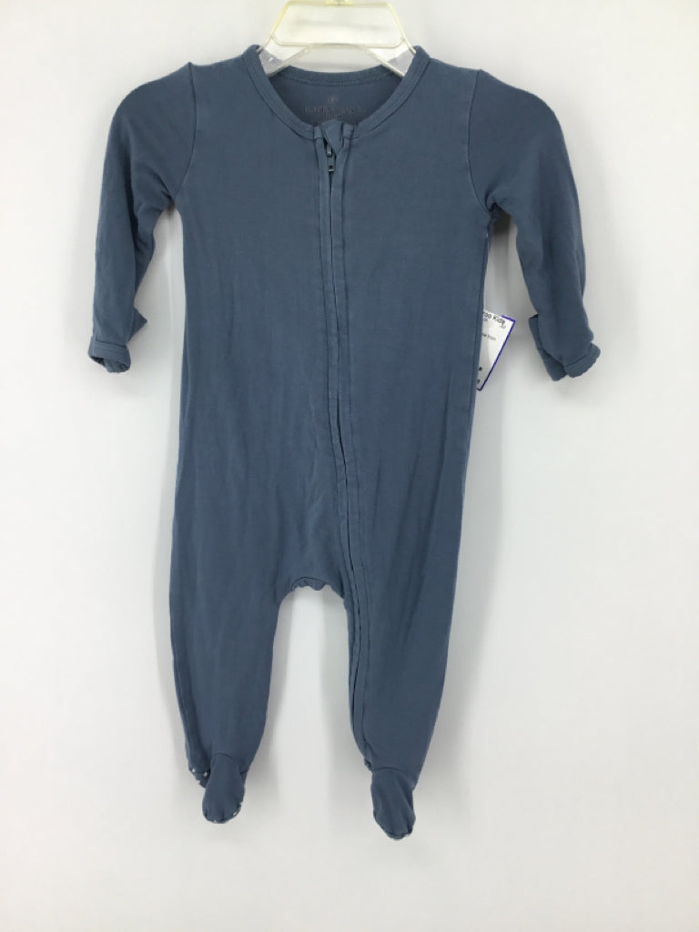 Caden Lane Child Size 0-3 Months Blue Sleepers