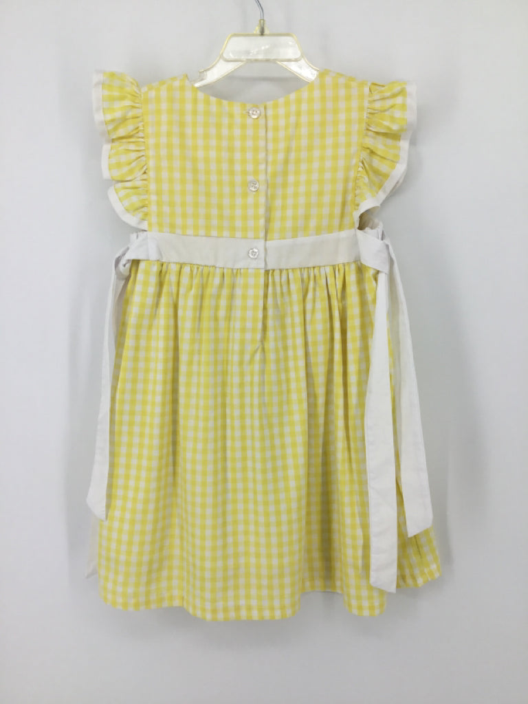 Classic Whimsey Child Size 5 Yellow Dress - girls