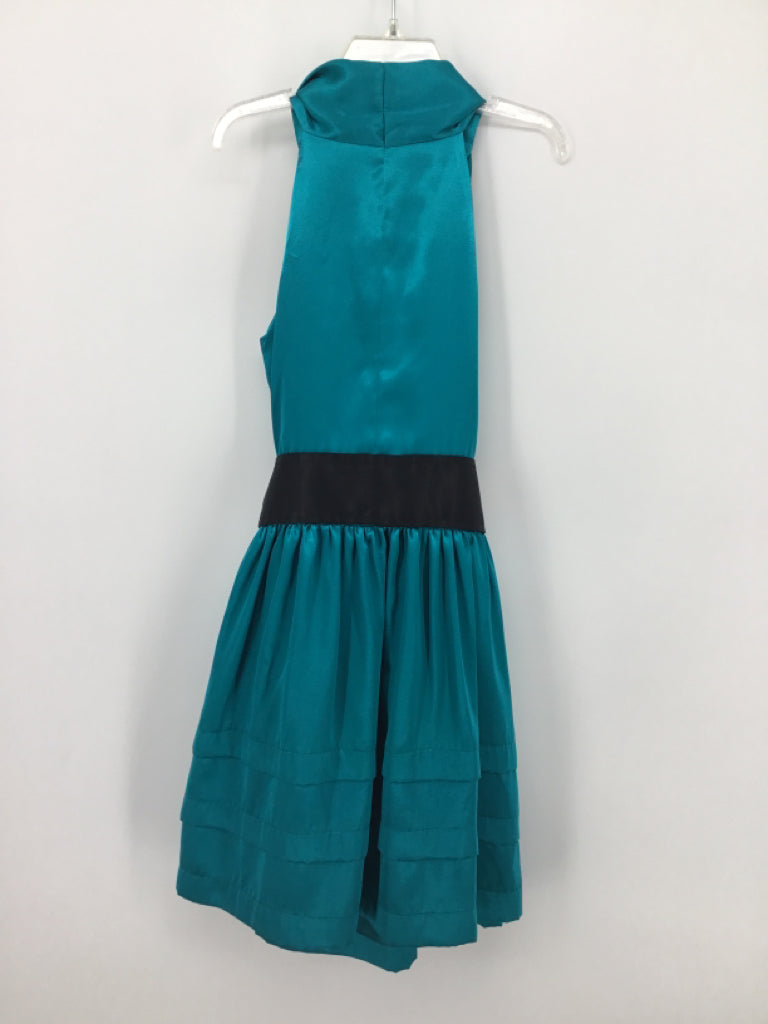 Us Angels Child Size 7 Blue Dress - girls