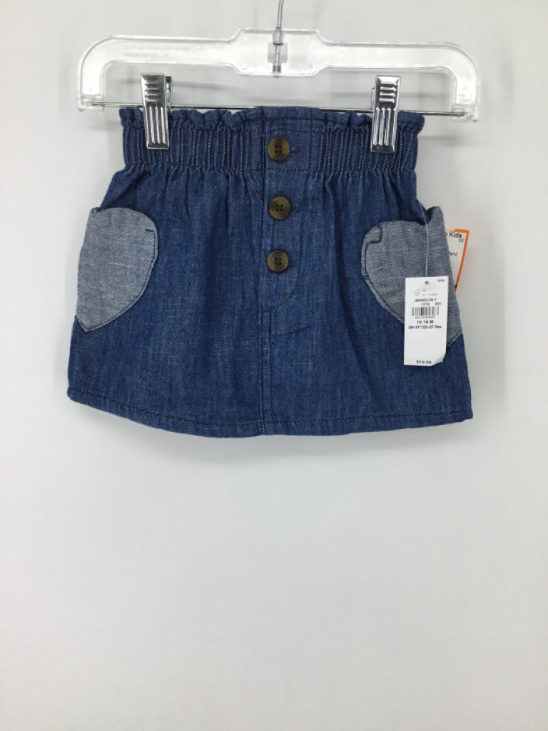 Old Navy Child Size 12-18 Months Blue Skirts - girls