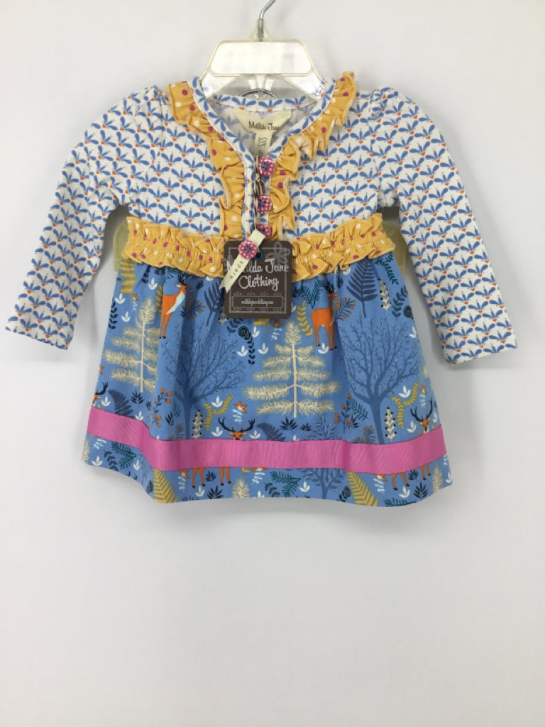 Matilda Jane Clothing Child Size 3-6 Months Multi-Color Dress - girls