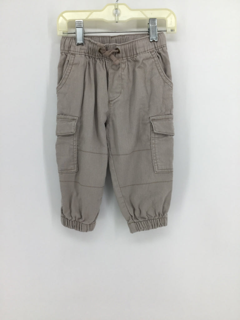 Carter's Child Size 18 Months Gray Solid Pants - boys