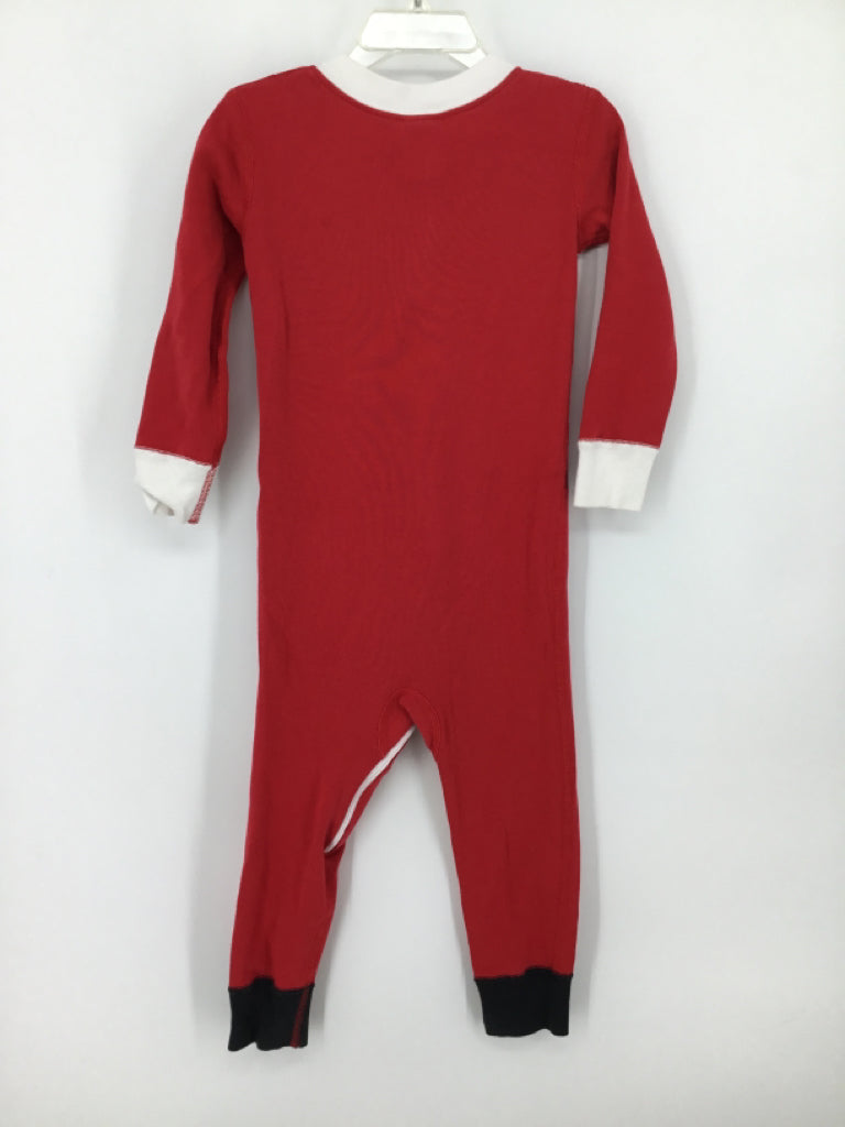 Hanna Andersson Child Size 3 Red Christmas Pajamas