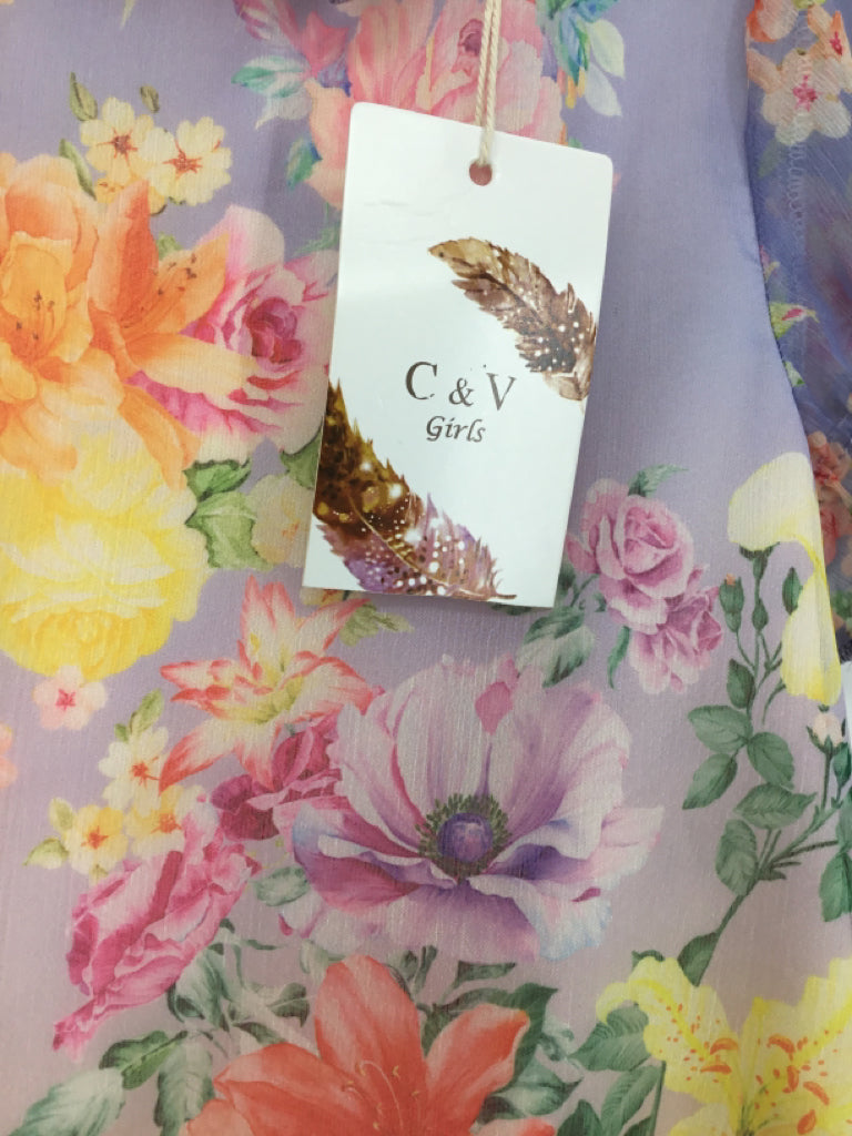 C & V Girls Child Size 3 Multi-Color Shirt - girls