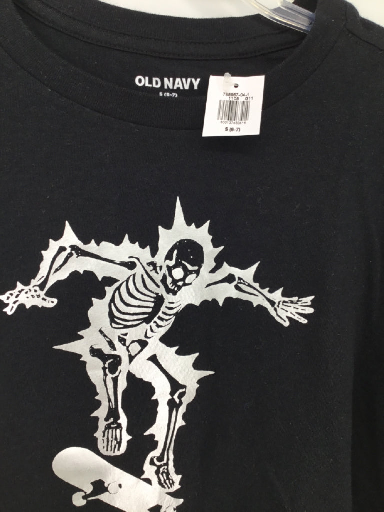 Old Navy Child Size 6 Black Halloween T-Shirt