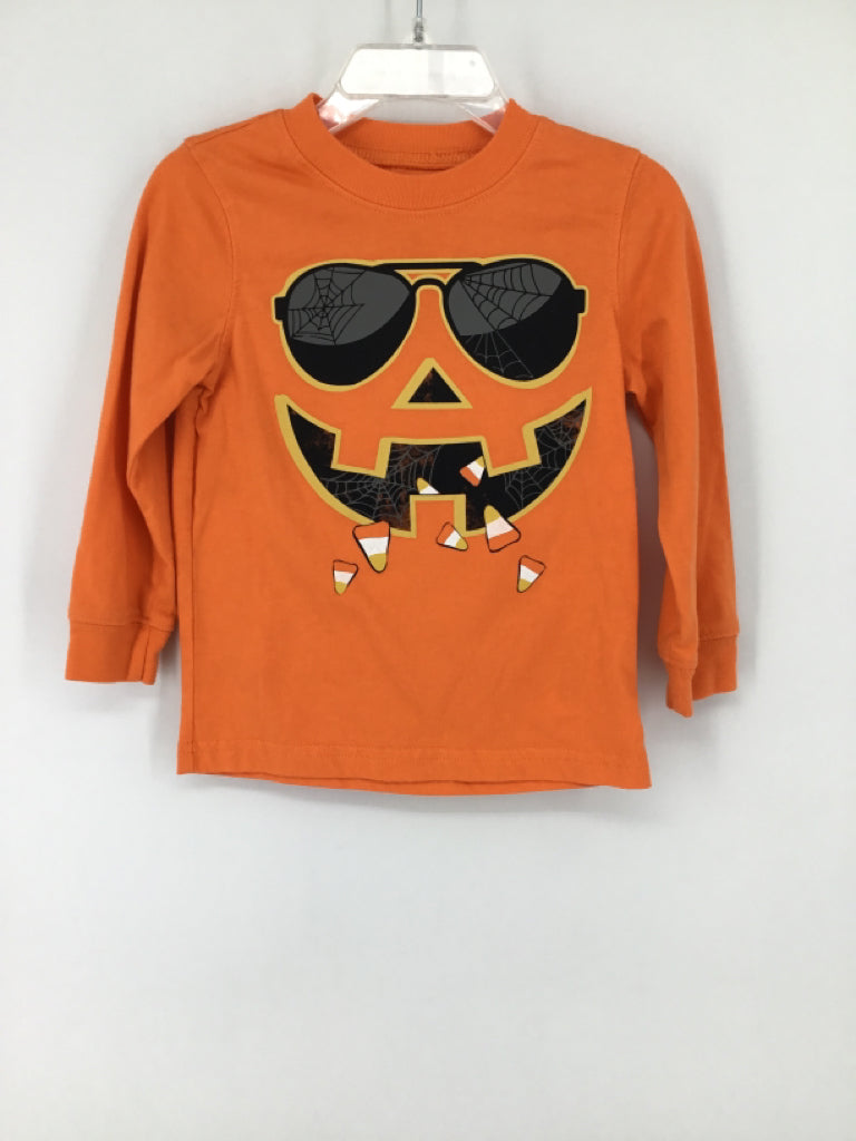 Carter's Child Size 2 Slim Orange Halloween T-Shirt