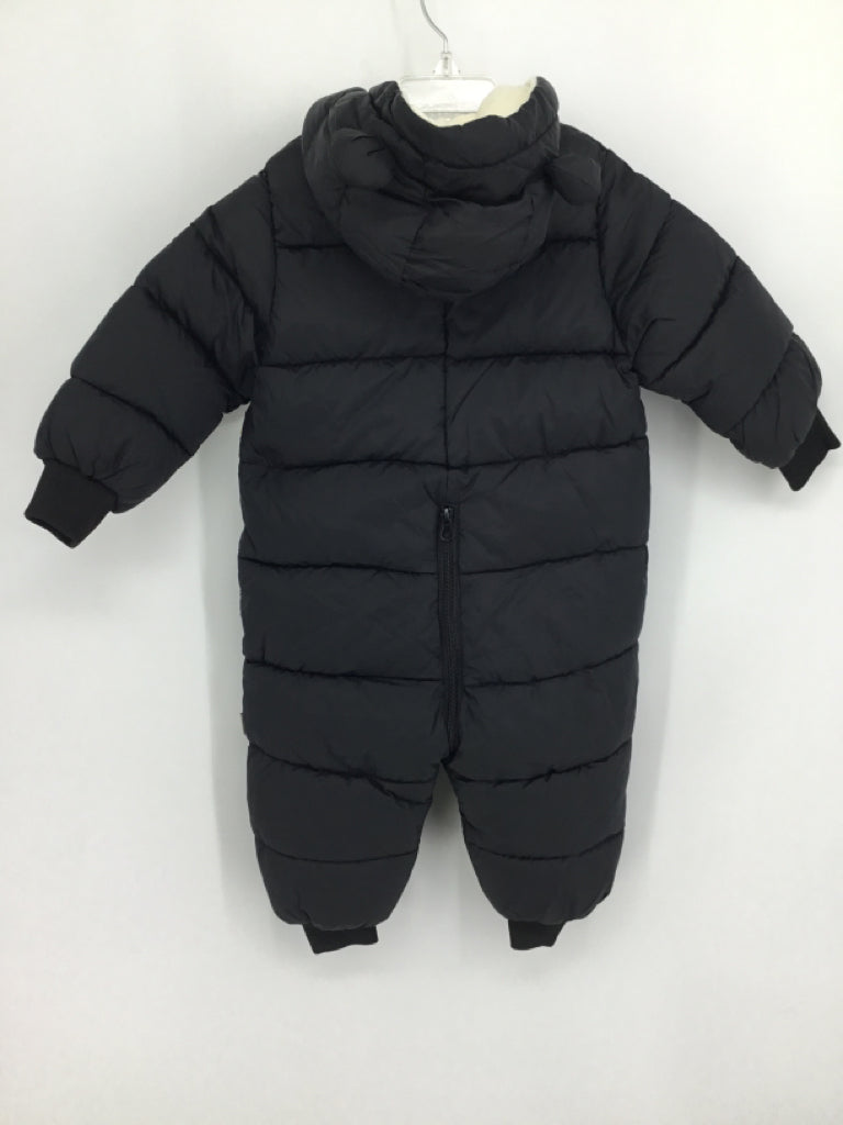 brandless Child Size 6-12 Months Black Solid Outerwear - boys