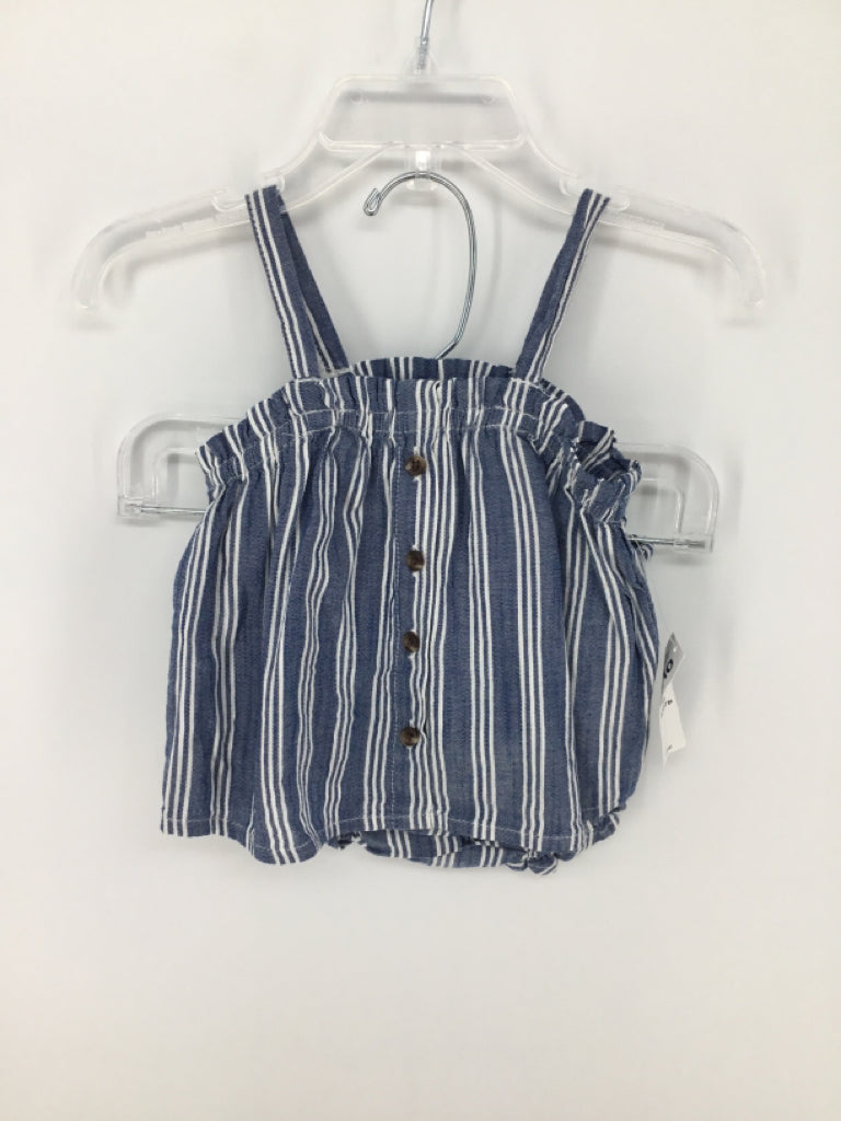 Old Navy Child Size 3-6 Months Blue Outfit - girls