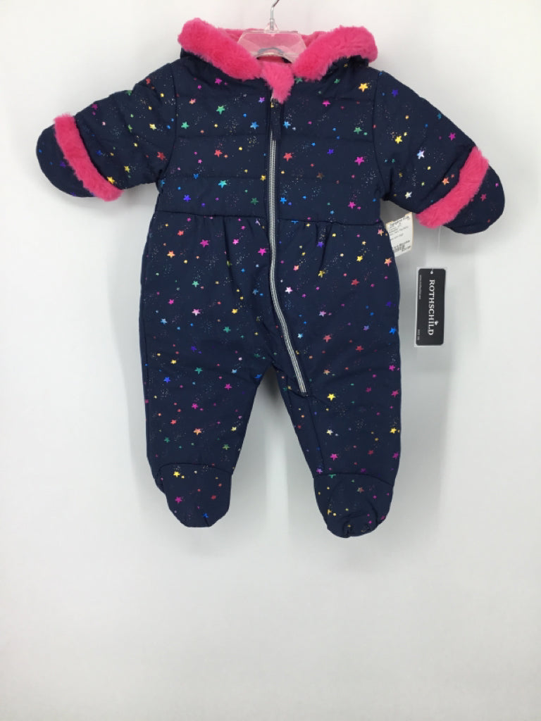 Rothschild Child Size 6-9 Months Navy Outerwear - girls