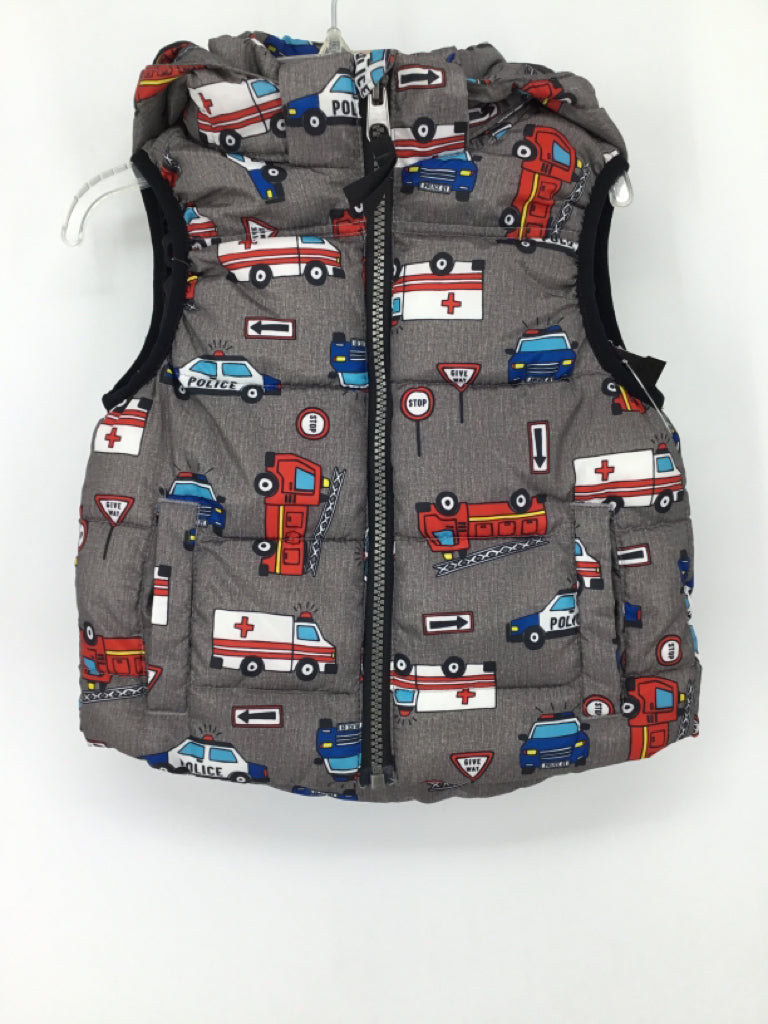 H & M Child Size 18-24 Months Gray Print Outerwear - boys