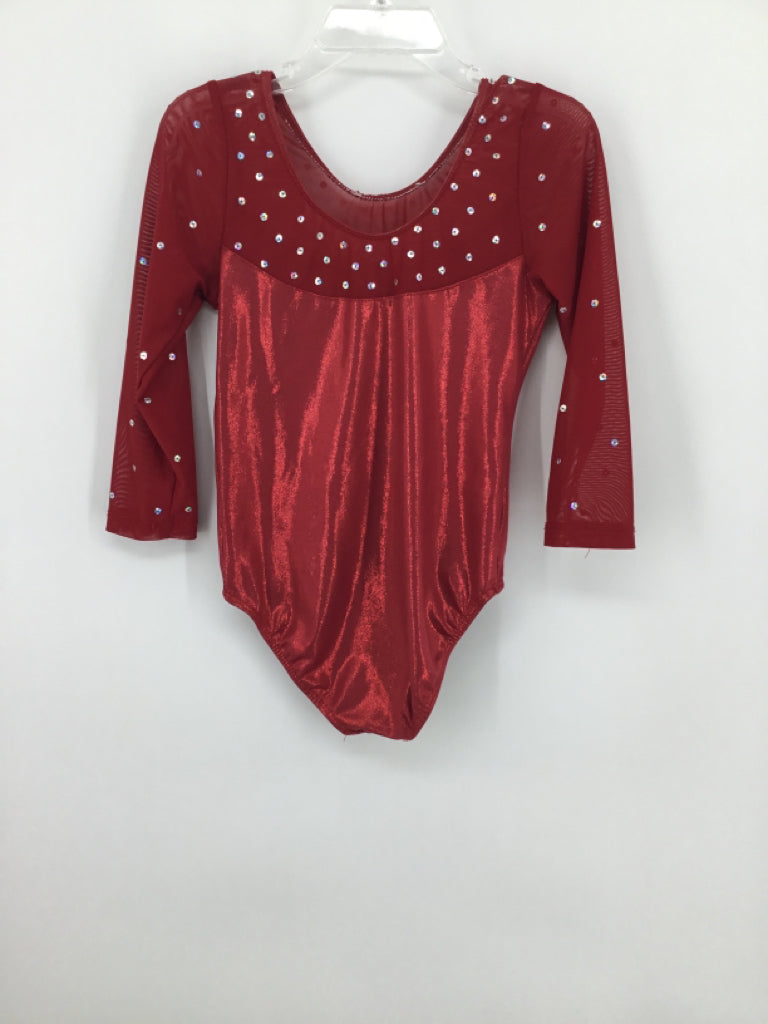 brandless Child Size 5 Red Dance - girls