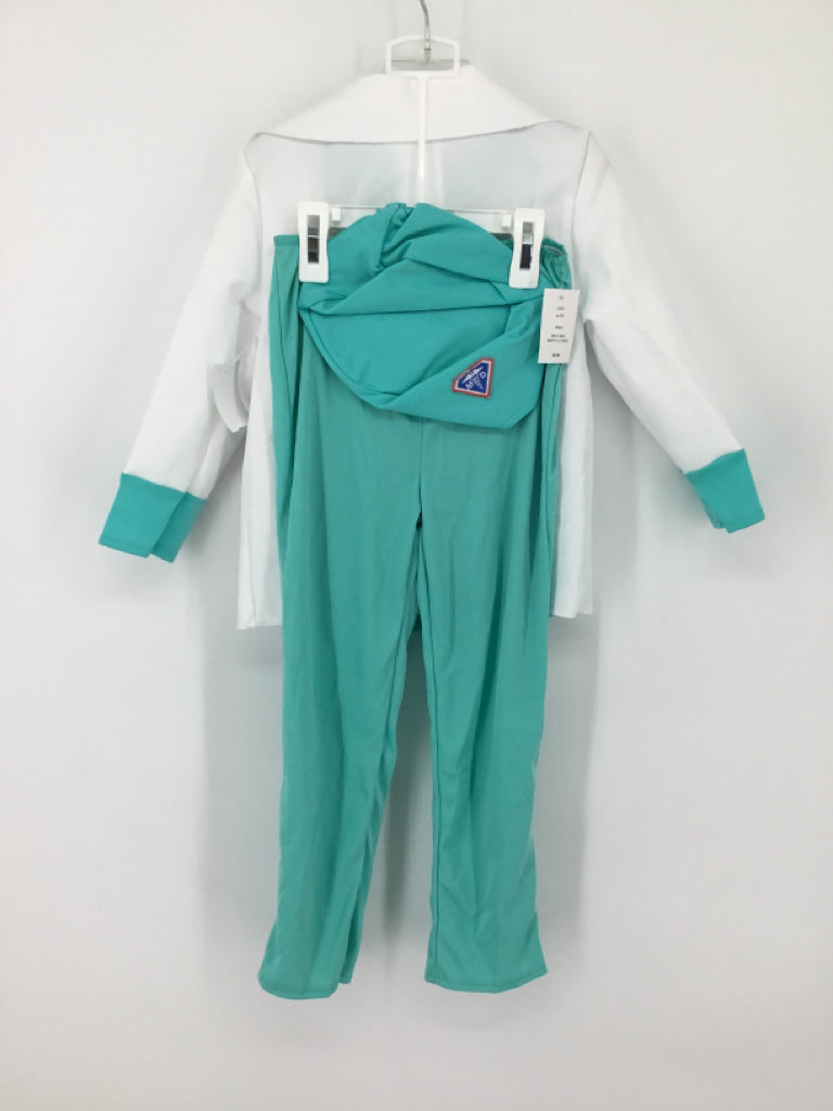 brandless Child Size 4 White Doctor Halloween Costume