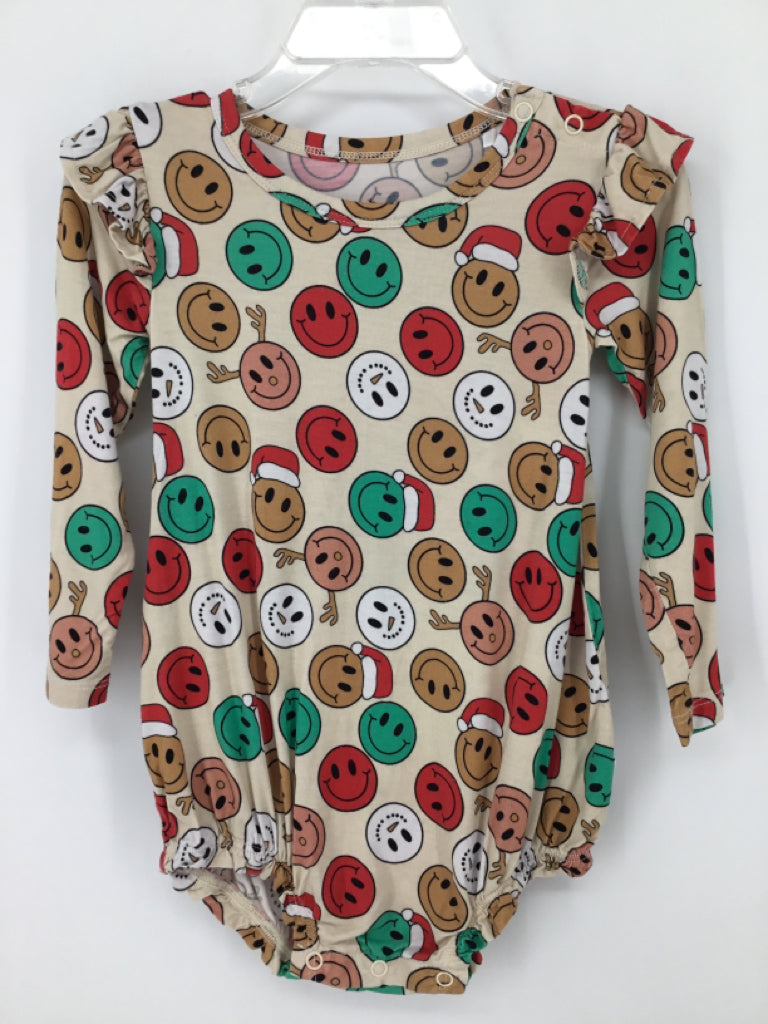 Dream Big Little Child Size 18-24 Months Tan Christmas Outfit