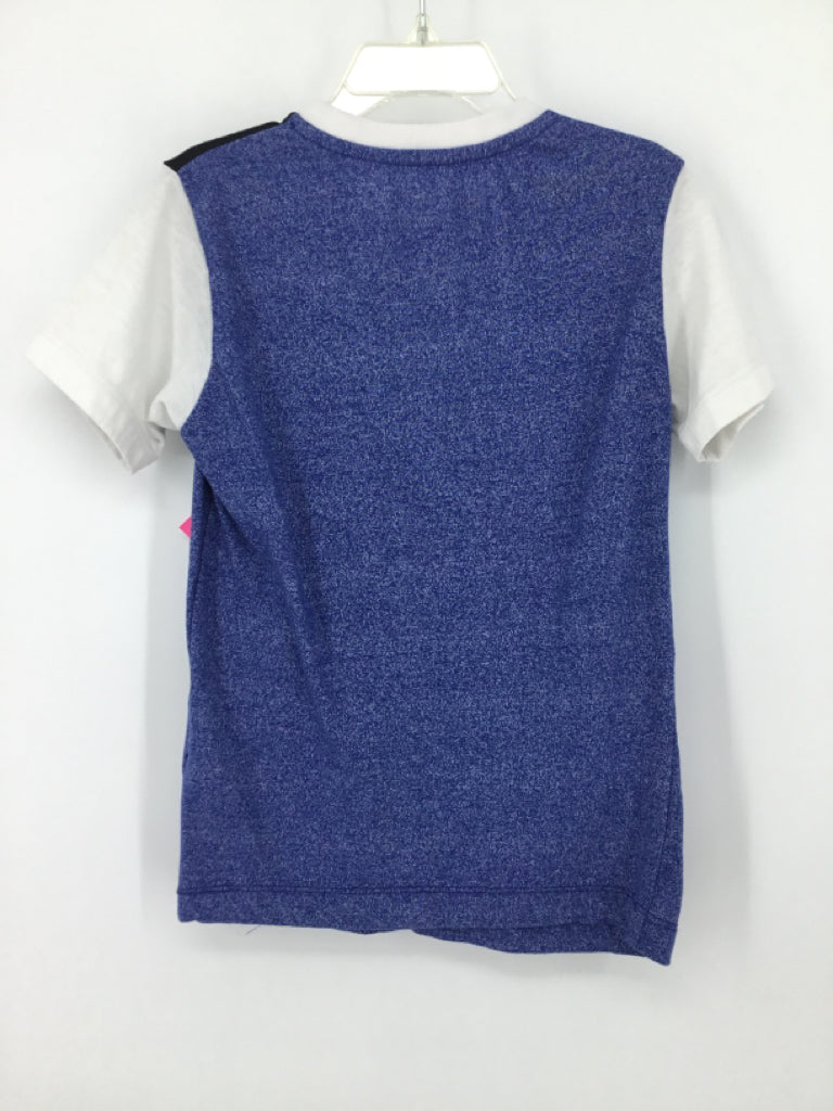 Kenneth Cole Child Size 6 Blue Marbled T-shirt - boys