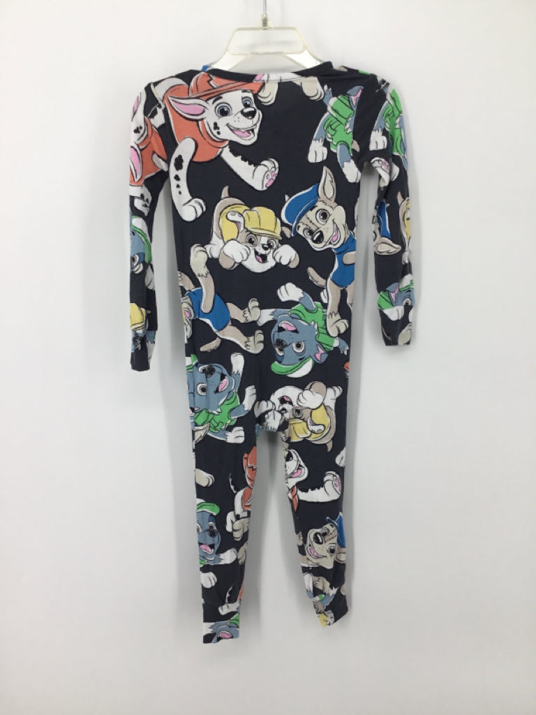 Paw Patrol Child Size 2 Multi-Color Character Pajamas - boys
